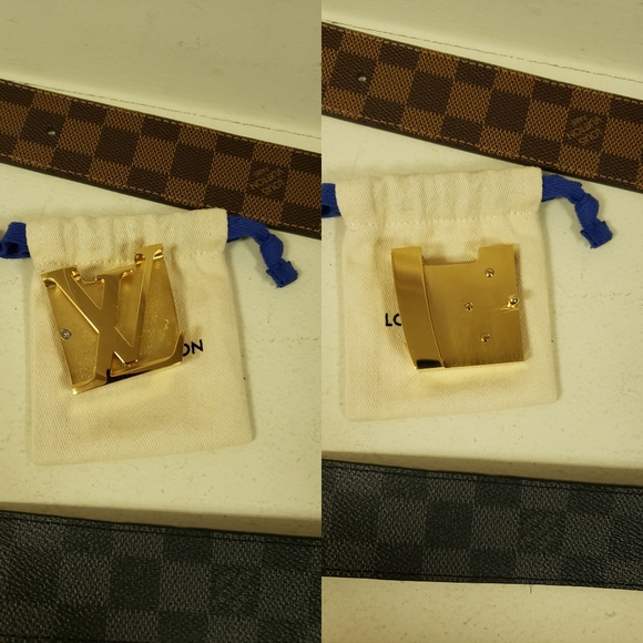 Louis Vuitton Damier Azur Belt - Picture 4 of 8